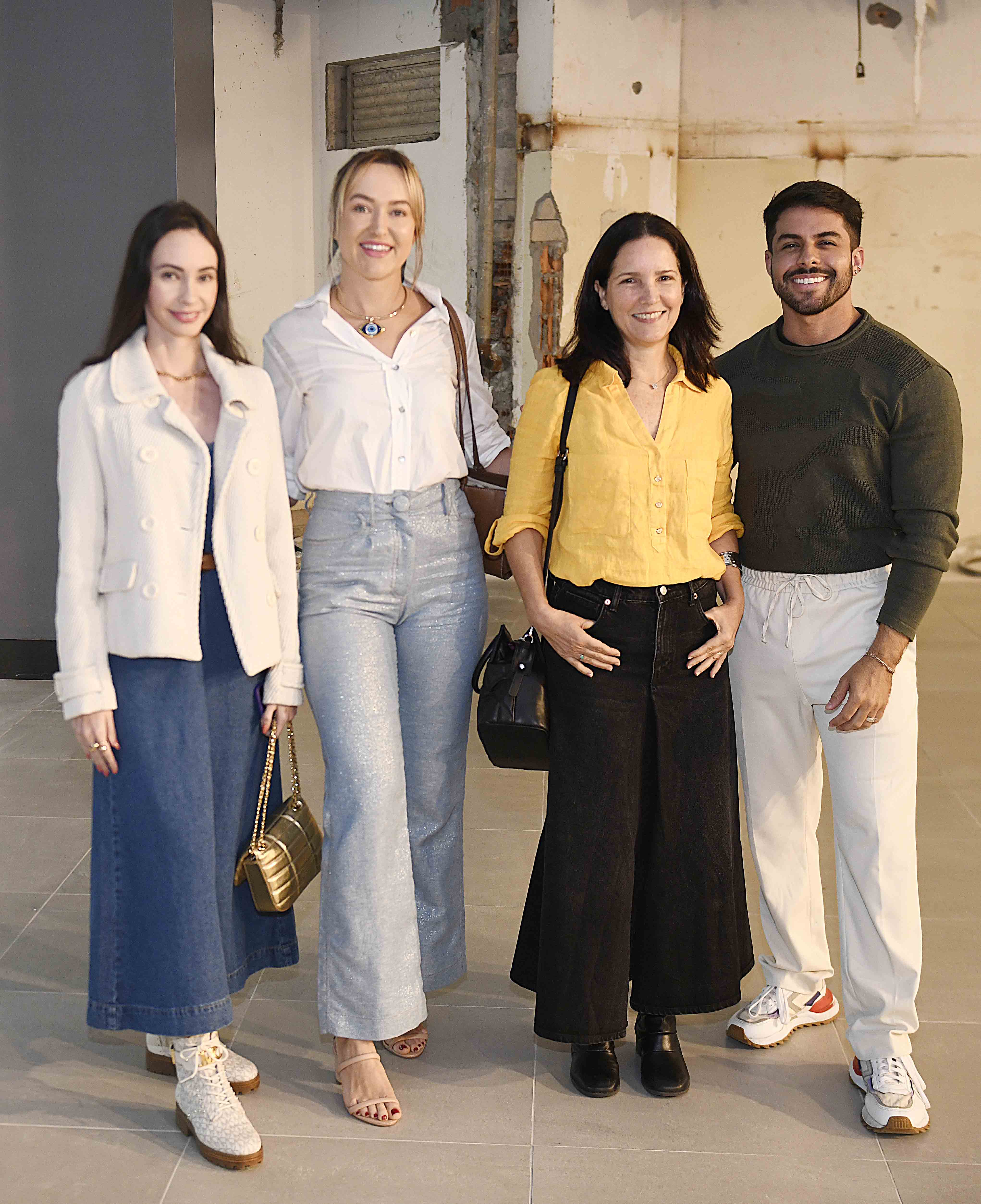 Livia Quintella, Mari Monnerat, Priscila VIvacqua e Rodrigo Coelho.