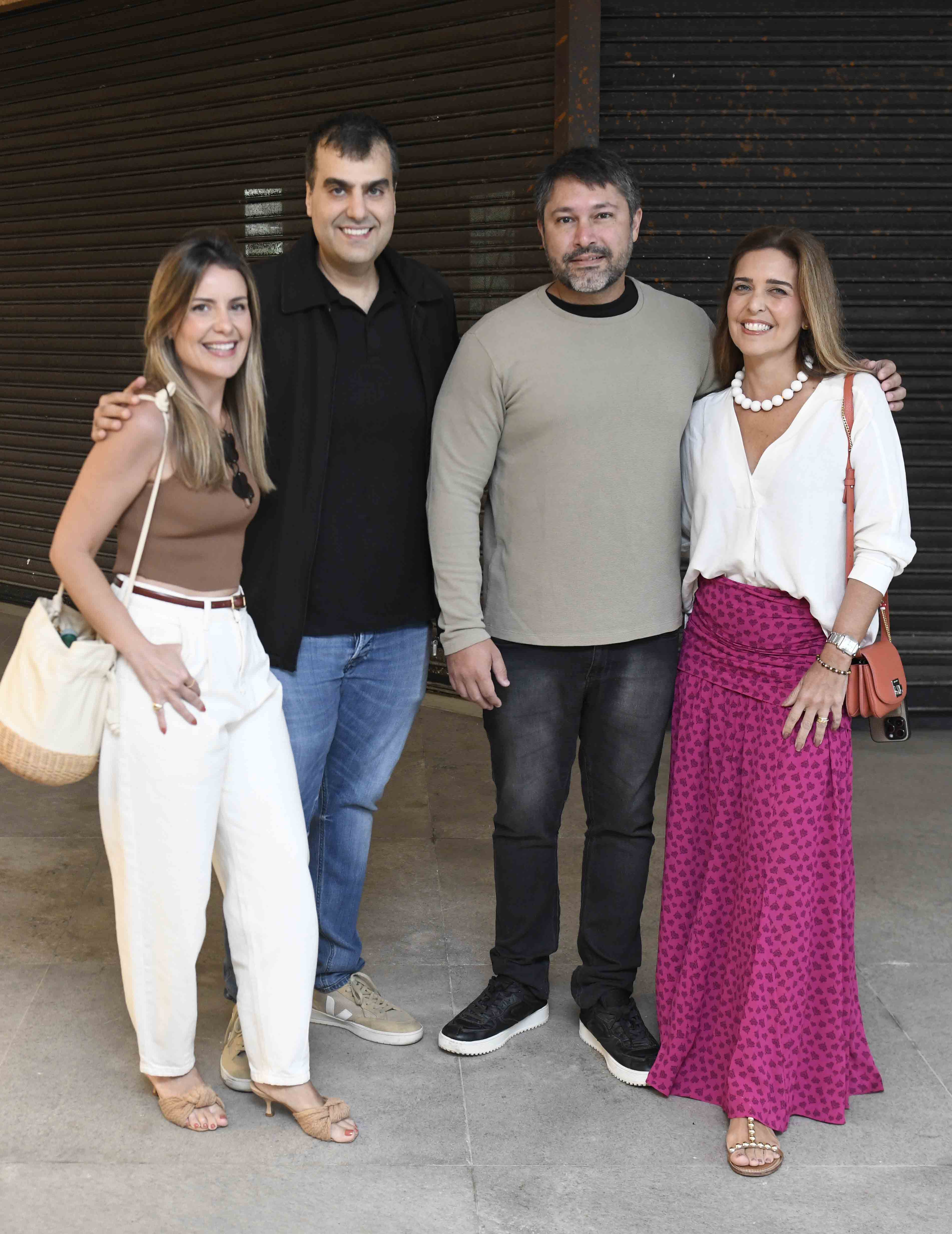 Marcela Martins, Rafael Mirza, Rodrigo Cardoso e Fernanda Medeiros.