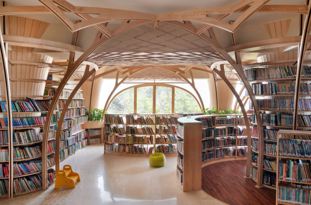 Forest of Knowledge, por Studio Hinge.