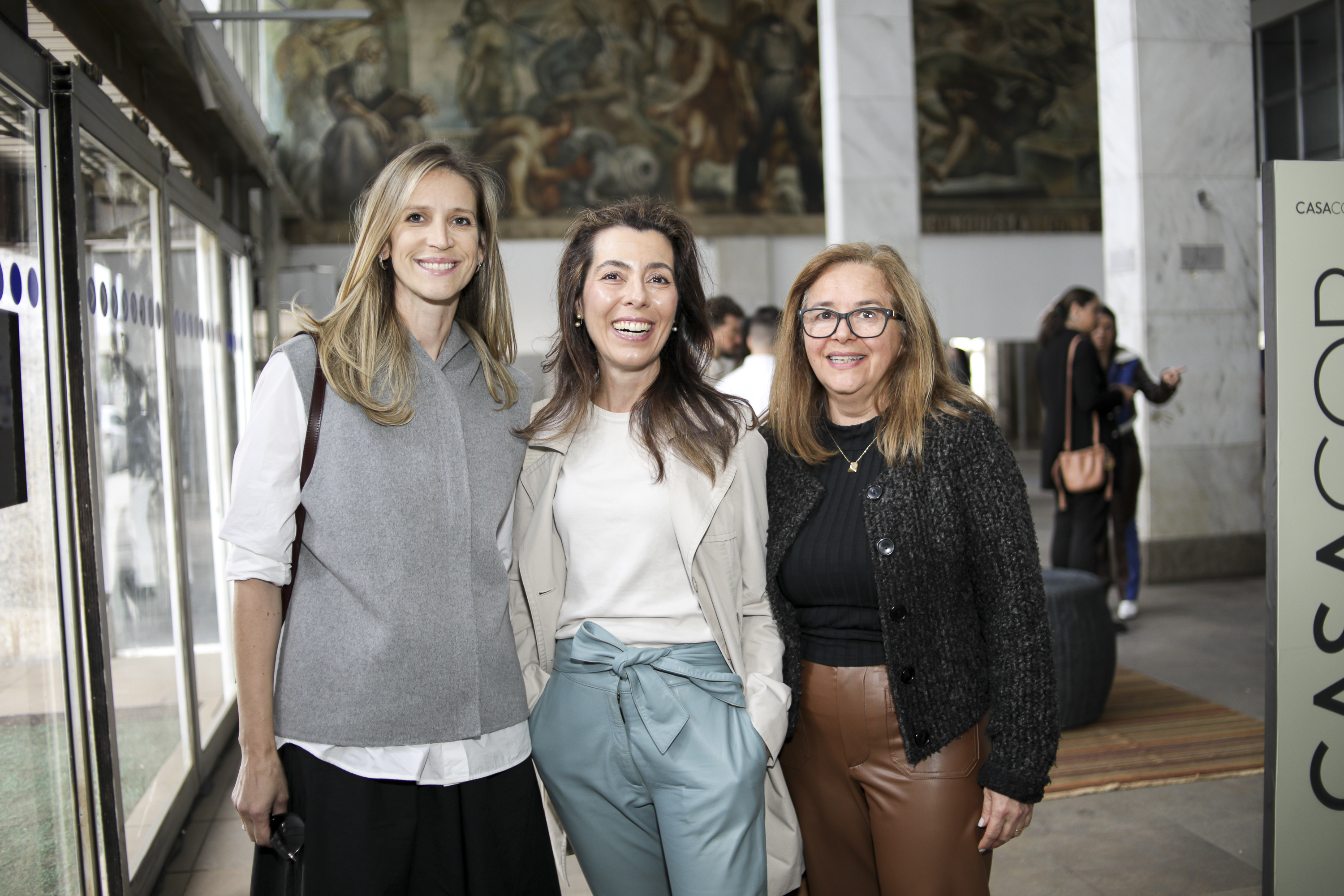 Marielen da Costa, Cristiane Totti e Val Dotto.