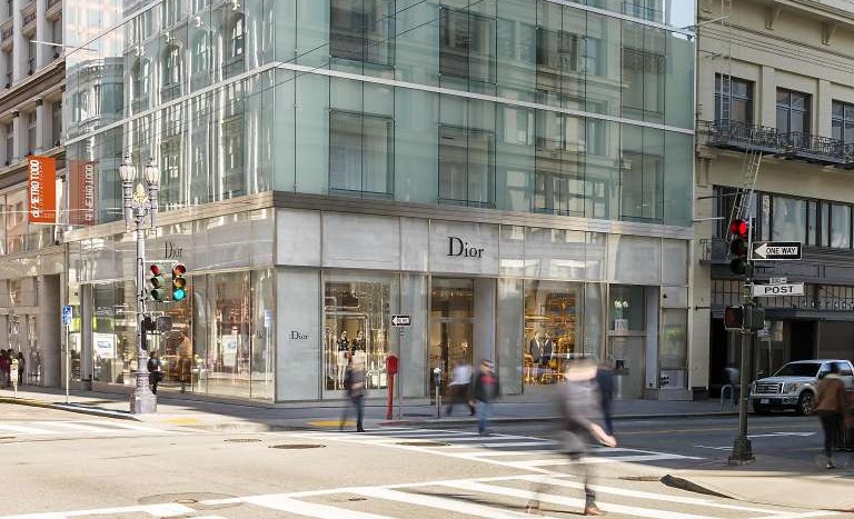 A Dior lança a sua mais nova loja em São Francisco