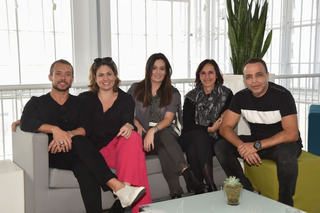Gustavo Neves, Marília Pellegrini, Graziella Nicolai, Gisele Taranto e Carlos Rossi