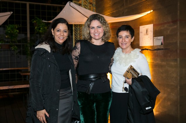 Cleide Gomes, Marilia Pellegrini e Lívia Pedreira