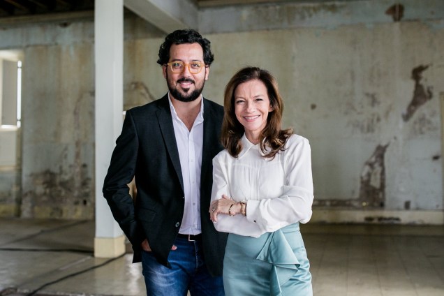 Eduardo Faleiro e Juliana Grillo, diretores da mostra mineira