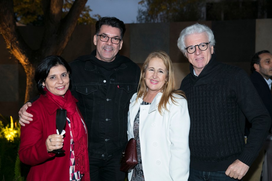 Lucia França, Neto Porpino, Paula Tenorio e Roberto Amadio