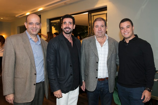 Andre Carvalho, Claudio Pinheiro, Claudio Giovavanini e Vinicius Boaventura