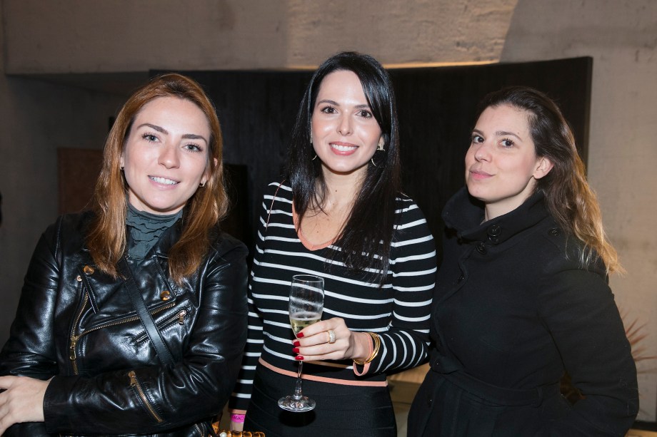 Ana Paulo Temporin, Halina Martins e Mariana Bottini