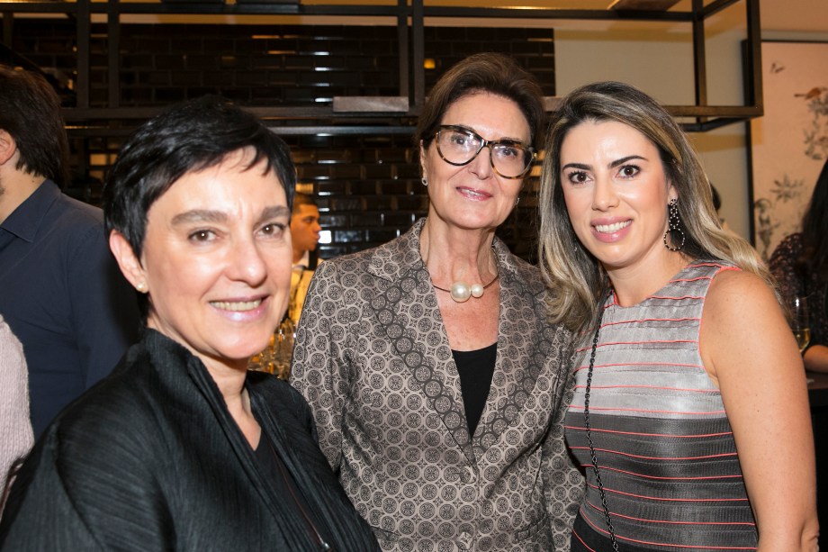 Livia Pedreira, Cristina Ferraz e Graziella Castanheira