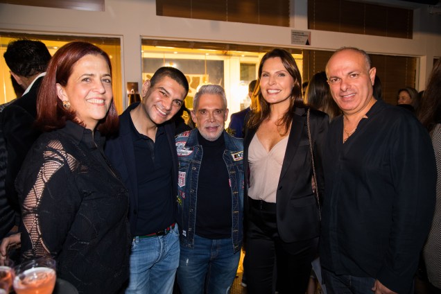 Paula Lima, Cláudio Costa, Léo Shehtman, Laura Müller e Ali Majzoub