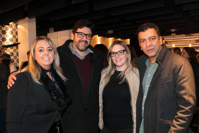 Ana Paula Porto, Darlan Firmato, Priscila Perez e Pedro Ariel Santana