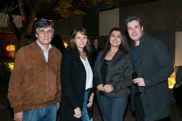 Wilson Veiga, Sandra Junqueira, Bianca Morguinato e Luiz Norman