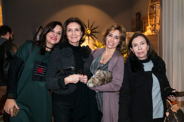 Silvia Peskir, Francesca Auzati, Cristina Ferraz e Eliana Szrajer