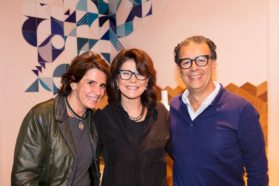 Renata Amaral, Paula Neder e Fernando Albuquerque
