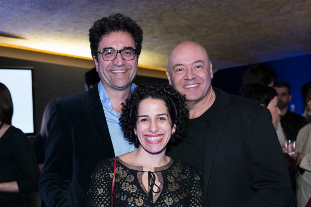 Eduardo Fernandes, Sandra Picciotto e Gil Cioni