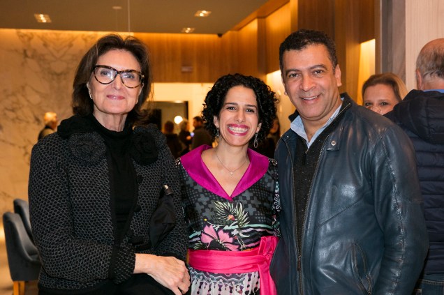 Cristina Ferraz, Sandra Picciotto e Pedro Ariel Santana