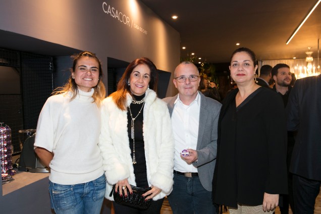 Rubia Chedid, Cynthia Marzola, André Carvalho e Patrícia Marra