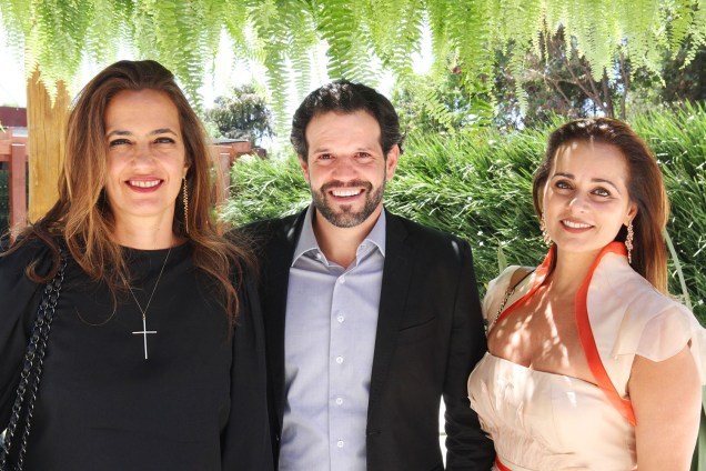 Isabel Veiga, Arnaldo Pinho e Mônica Pinto