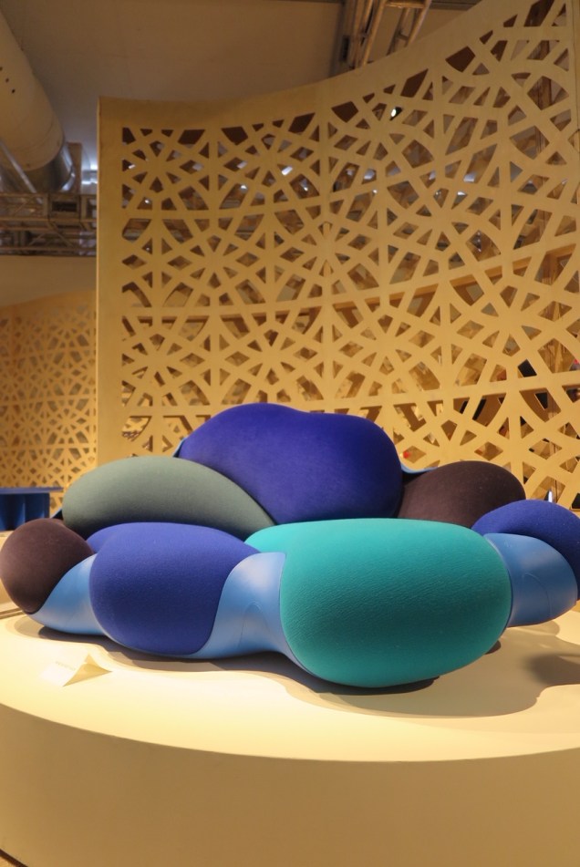 <strong>Design Miami:</strong> os irmãos Campana lançaram este exclusivo sofá para a coleção Nomads, da Louis Vuitton.