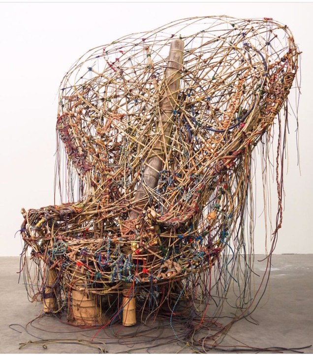 Cadeira de Mike Starn: Cristina Grajales Gallery