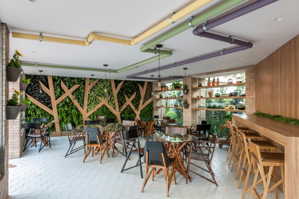 CASACOR SP: terrários e jardim vertical marcam o Tea Lab do SP Arquitetura