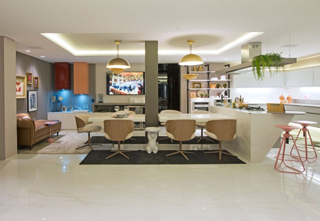 Melhor Ambiente eleito pelo público - Cozinha Lounge Jardim, de Maria Jose Lopes