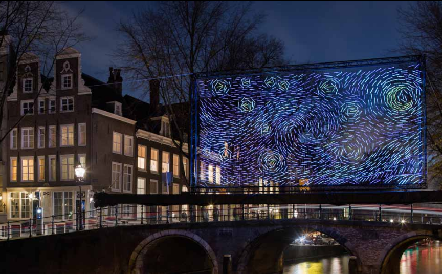 Starry Night (Noite Estrelada) - A arquiteta Ivana Jelic e o engenheiro Pavle Petrovic decidiram tentar recriar, artificialmente, o brilho do céu estrelado que inspirou Van Gogh a criar sua icônica pintura.
