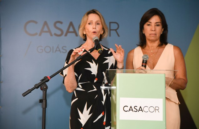 Sheila de Podestá e Eliane Martins, franqueadas da CASACOR Goiás