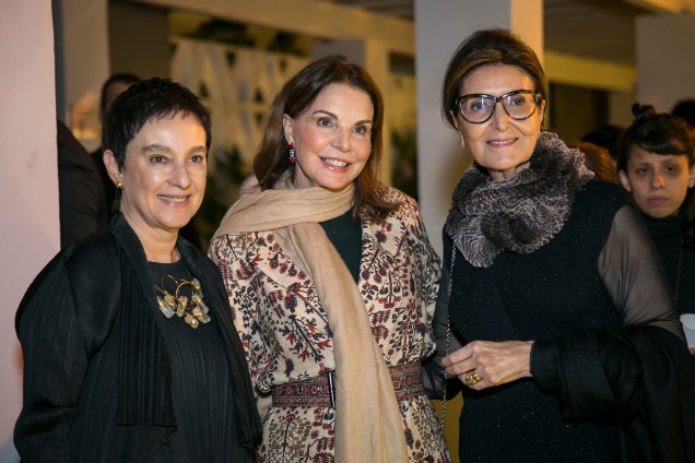 Livia Pedreira, Patricia Mayer e Cris Ferraz