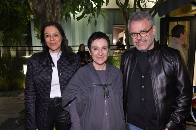 Cleide Gomes, Livia Pedreira e Carlos Fortes