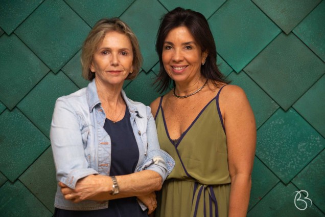 Sheila de Podestá e Eliane Martins.