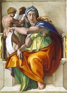 Sibila Délfic, de Michelangelo Buonartotti - 1509.