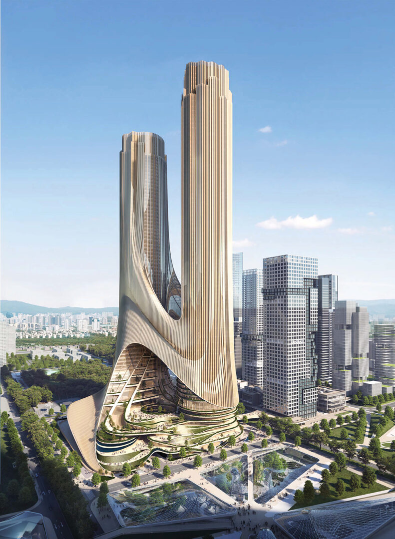 arquitetura zaha hadid predio construção sustentabilidade jardim urbanismo china