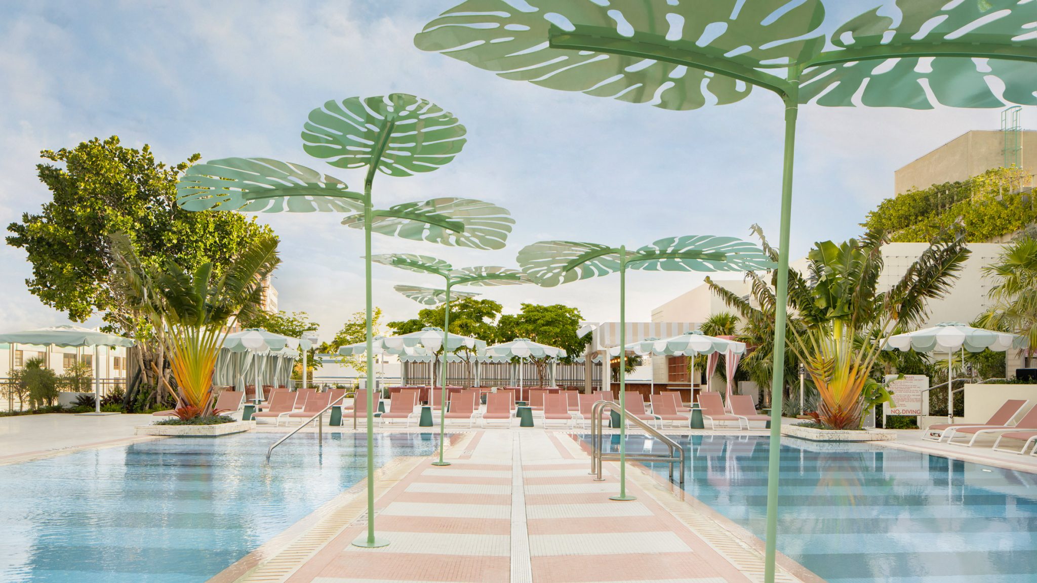 goodtime hotel pharrell williams miami david grutman piscina cores pastéis arquitetura construção