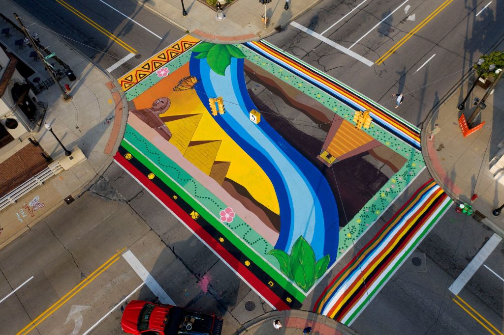 mural arte de rua arte pintura comunidade cidade cores nova york