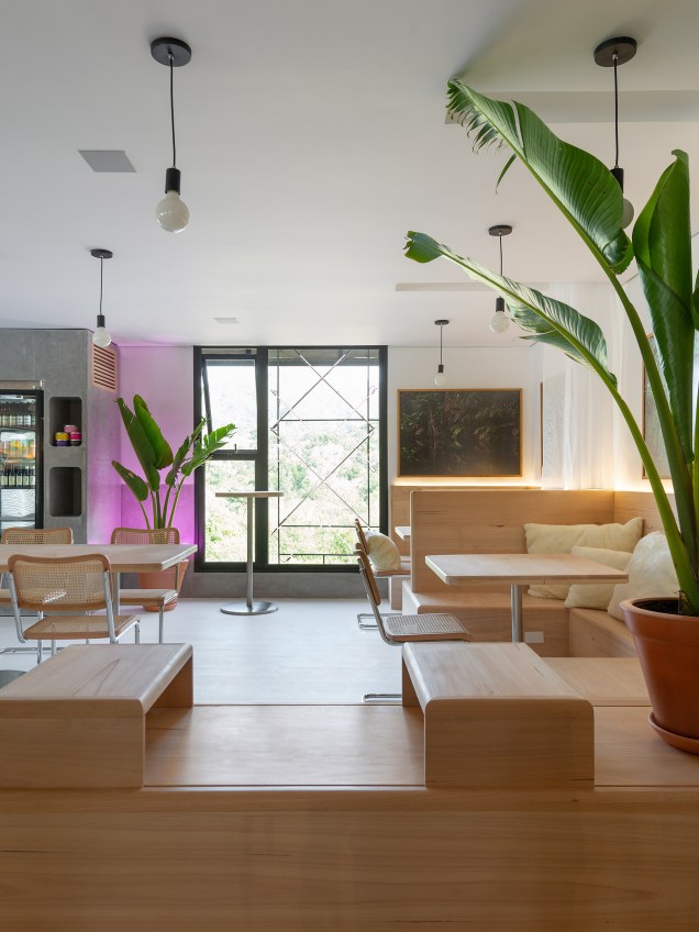Emanuella Wojcikiewicz Studio - Café +UM, projeto da CASACOR Santa Catarina 2021.