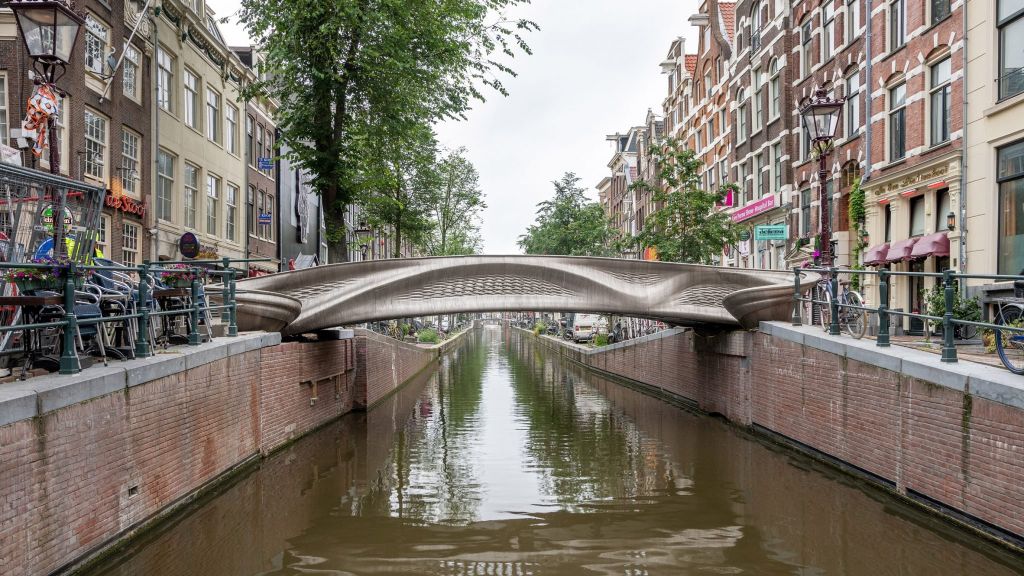 ponte 3d; amsterdam; engenharia; arquitetura; sustentabilidade