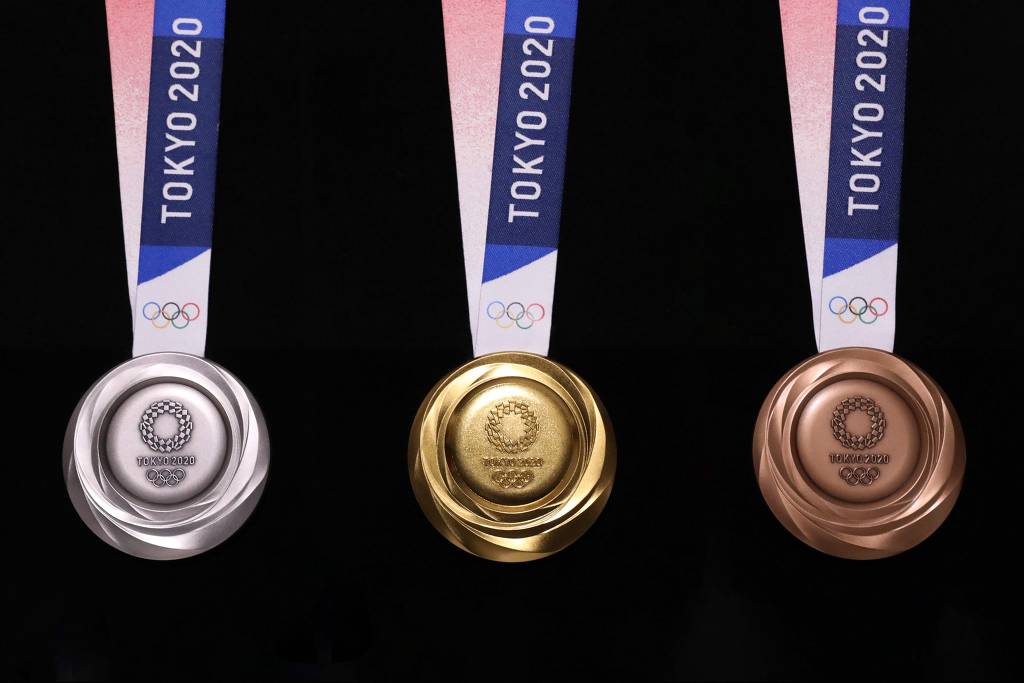 Tóquio 2020: medalhas olímpicas serão feitas com metal reciclado