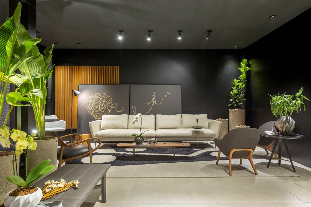 Allon Trevisan Recepção Lounge CASACOR Goiás 2021 entrada decoração design