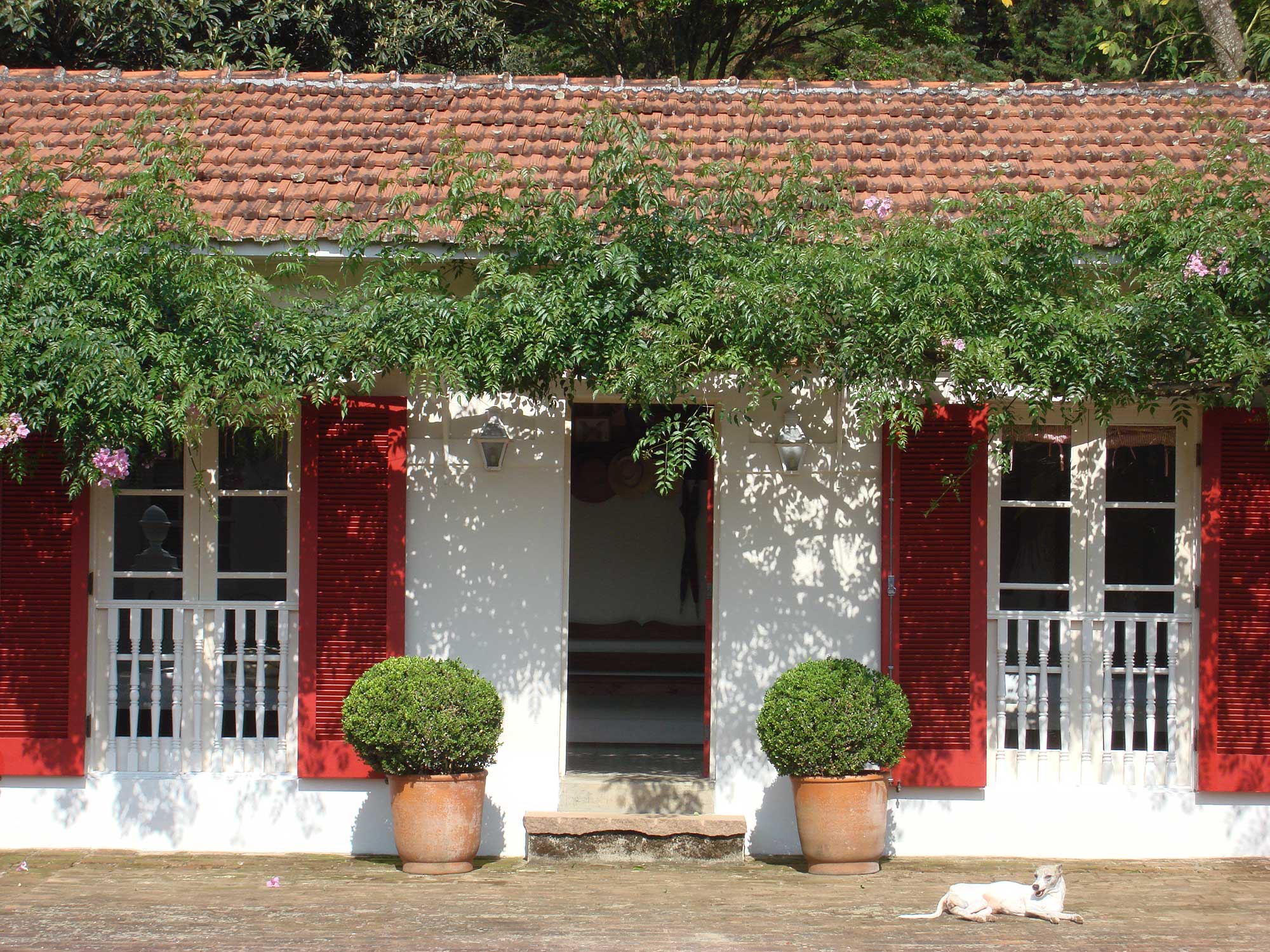 casa de campo fazenda colonial alberto lahos marco do carmo