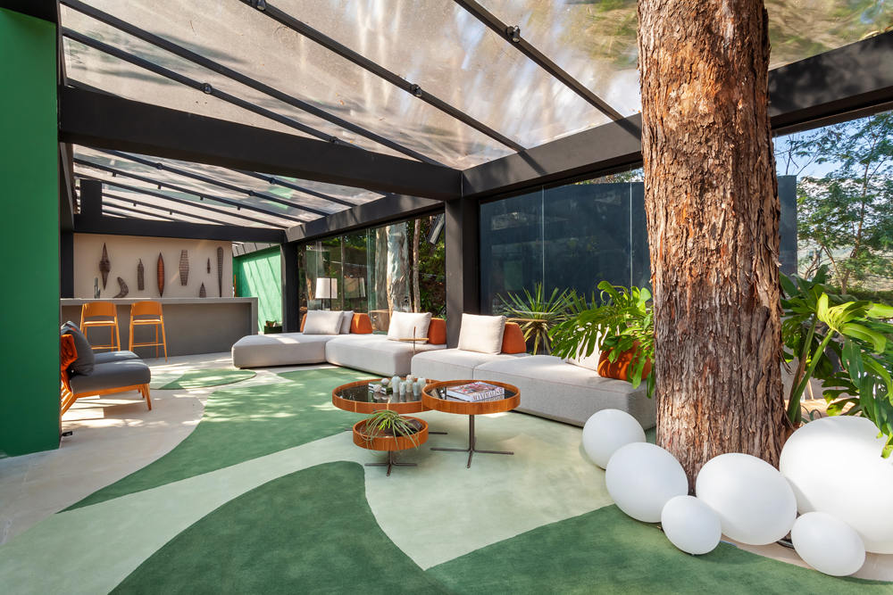Casa Voktum Barbara Nobre CASACOR Minas Gerais 2021 jardim casa natureza decoração arquitetura