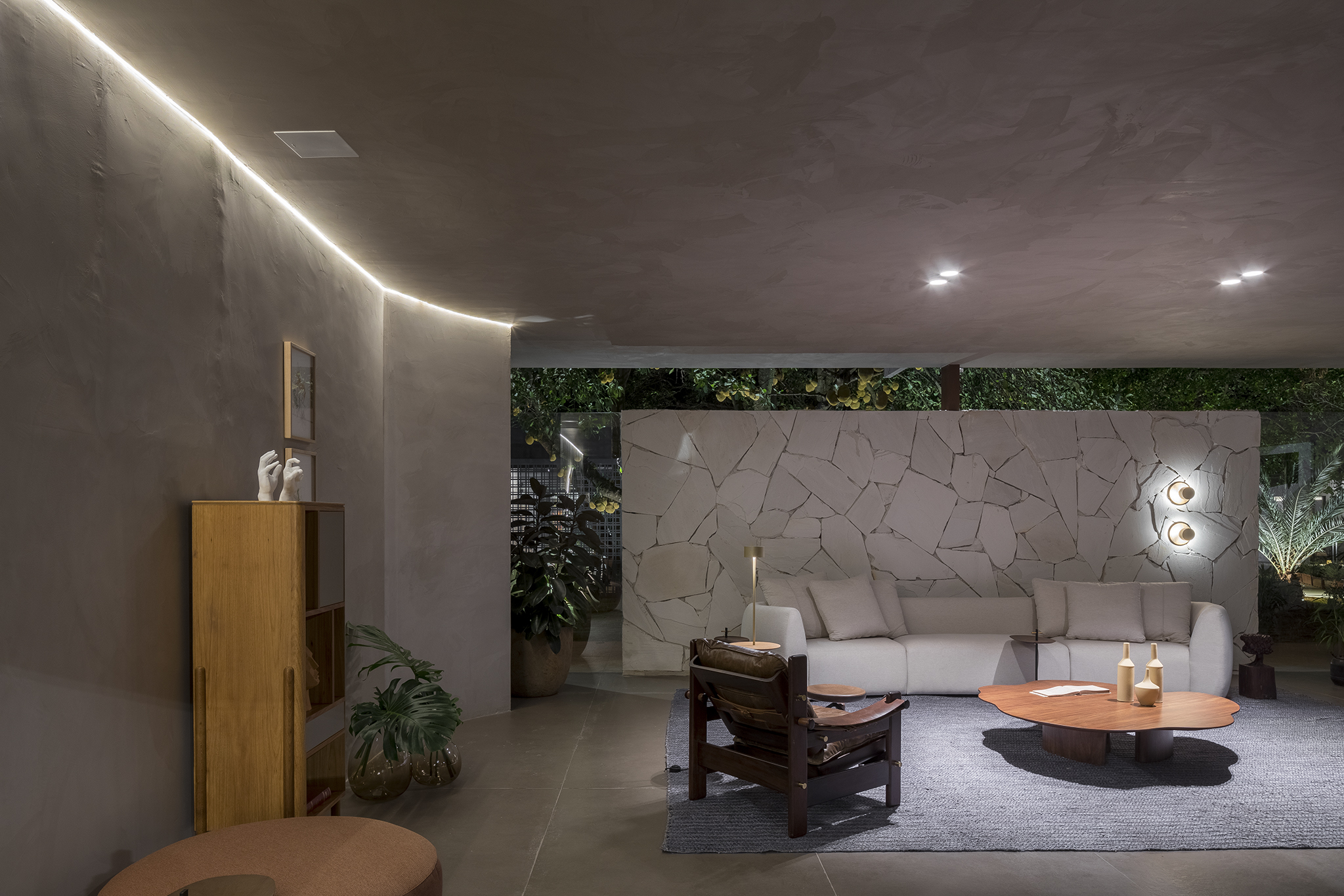 Lez Arquitetura - Lounge Orto - Eletronorte. Projeto da CASACOR Brasília 2021.
