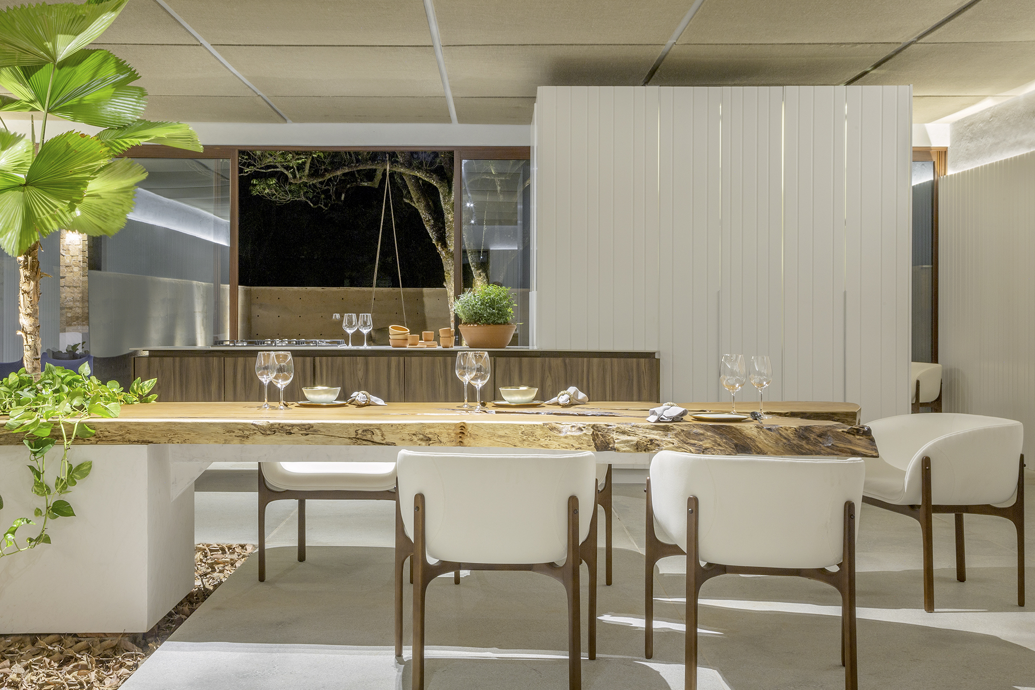 Studio Gontijo - Living Kit House & Tektons. Projeto da CASACOR Brasília 2021.