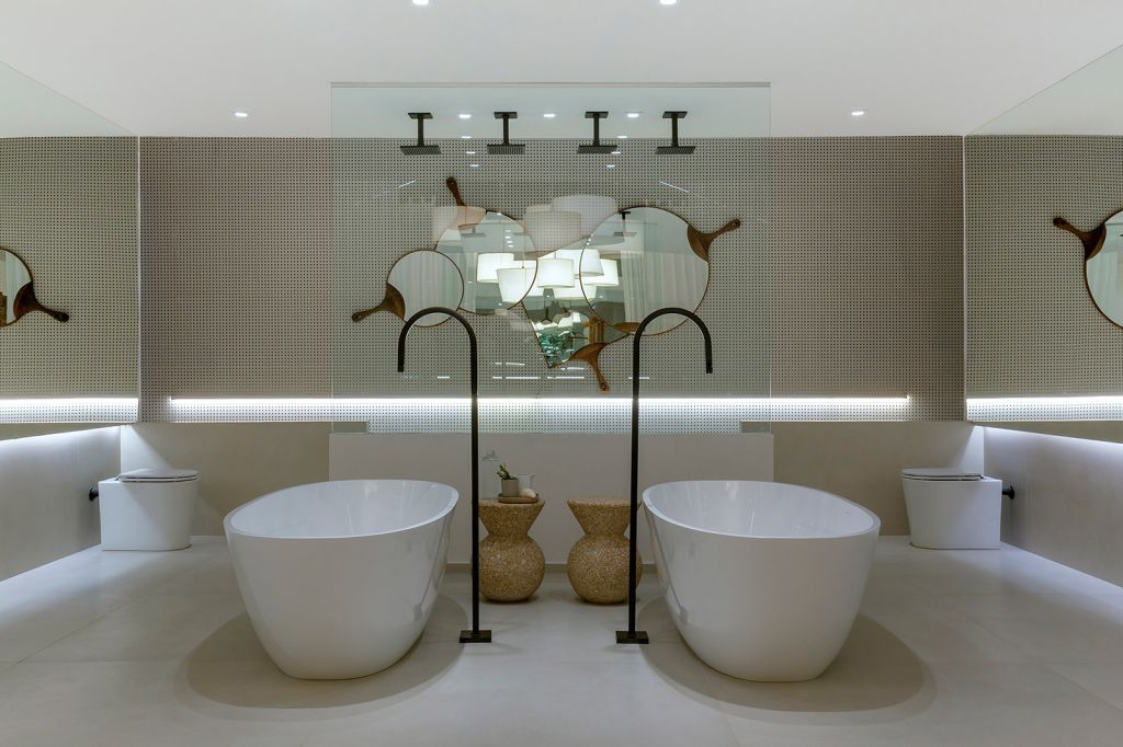 Sala de Banho Aldeia por Leo Romano