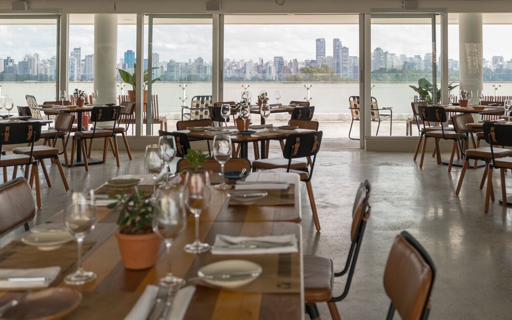 O restaurante Vista Ibirapuera surpreende com o visual e gastronomia