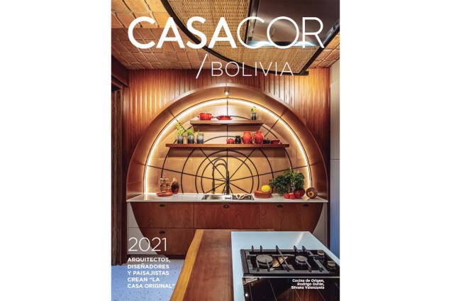CASACOR Bolívia 2021. Ambiente Cocina de Origen, por Rodrigo Durán e Silvana Valenzuela.