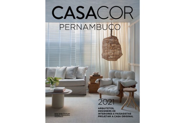 CASACOR Pernambuco 2021. Ambiente Estar Quies Coral, por Dubeux Vasconcelos Arquitetura.