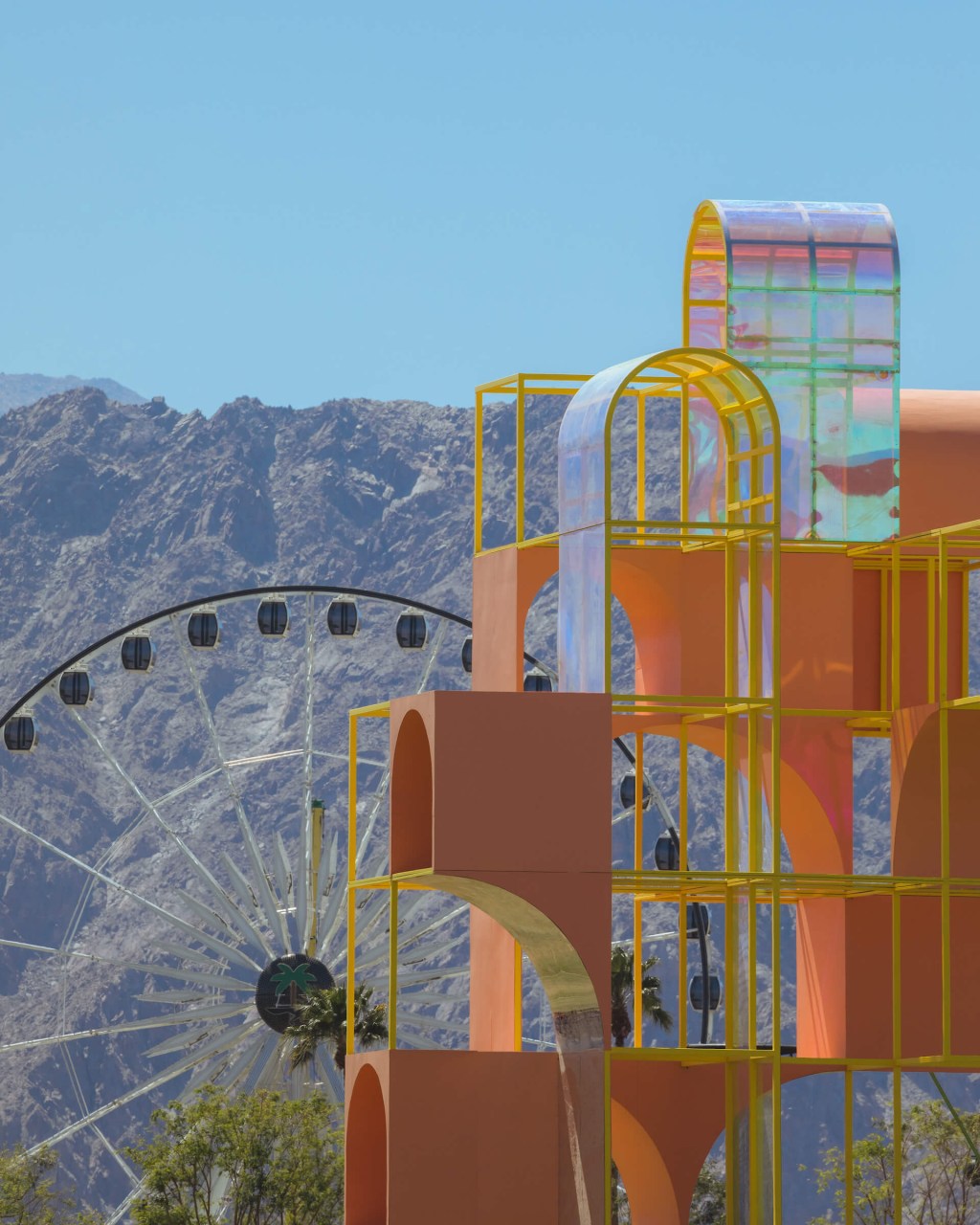 The Playground, por Architensions. Coachella 2022