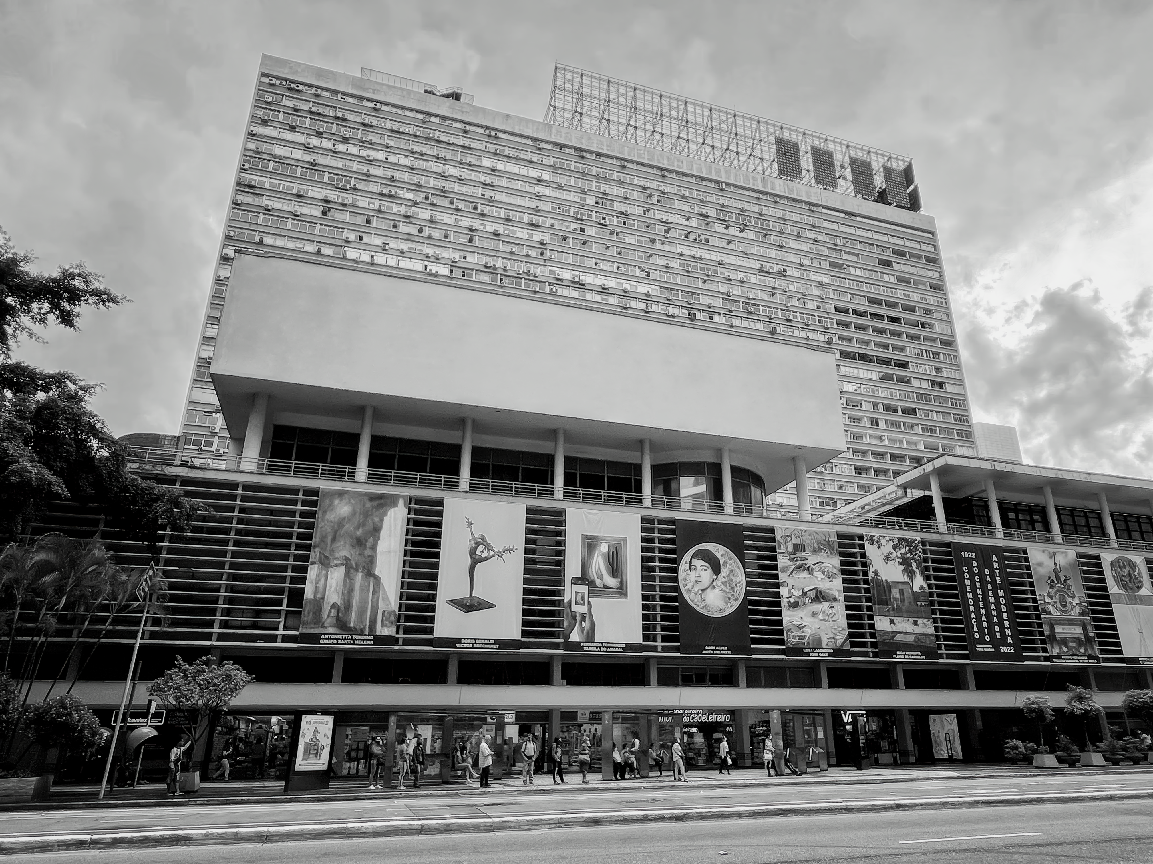 Fachada Conjunto Nacional - sede da CASACOR São Paulo 2022