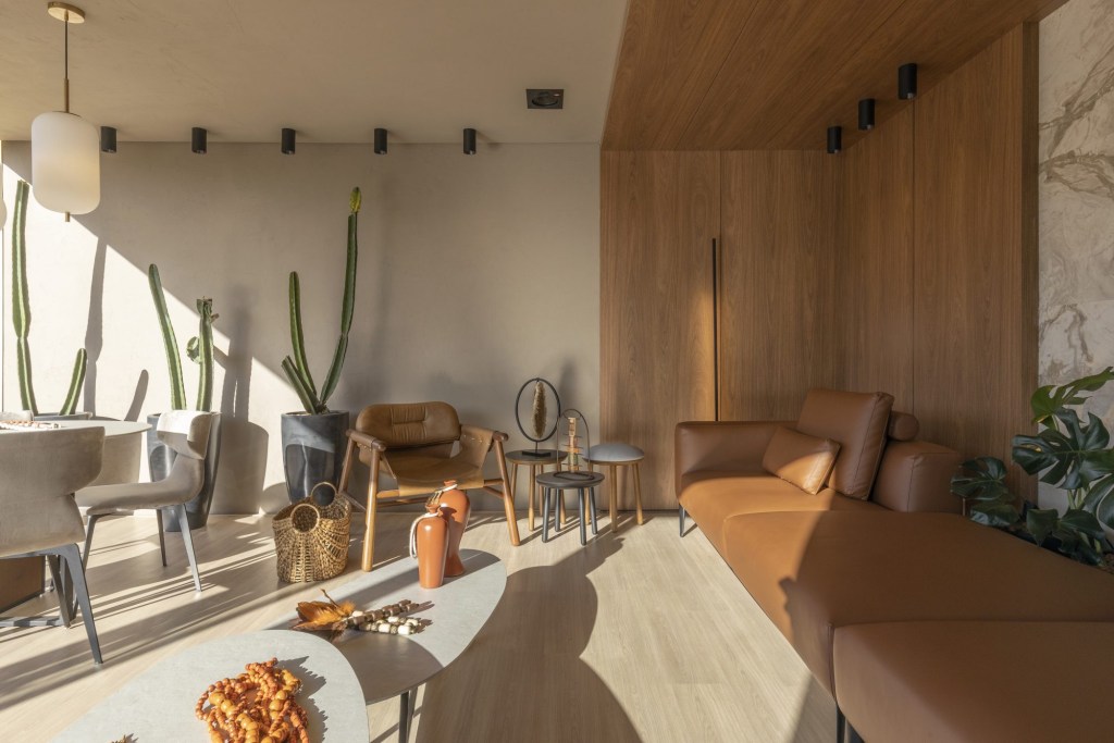 Lounge Palmas, por Kanthus Arquitetura- Janelas CASACOR Tocantins 2022