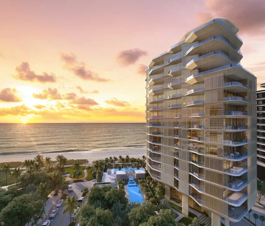 Kengo Kuma projeta sua primeira torre residencial em Miami Beach, EUA